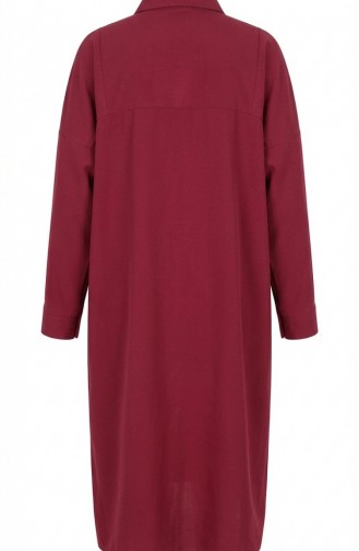 Raglanmouwen Tuniek 4066-09 Claret Red 4066-09