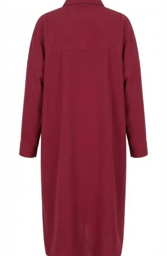 Tunique à Manches Raglan 4066-09 Rouge Bordeaux 4066-09