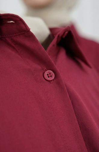 Raglanmouwen Tuniek 4066-09 Claret Red 4066-09