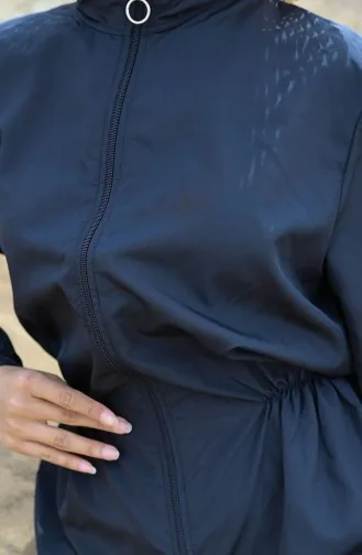 Maillot De Bain Hijab Avec Sac 2038-01 Noir 2038-01