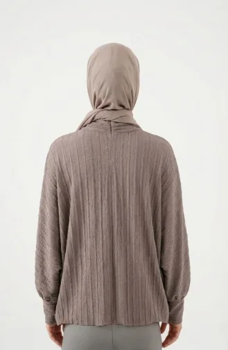 Bluse Mit Bindekragen 71370-02 Nerz 71370-02