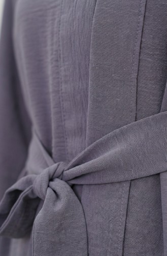 Tweedelige Set Van Tuniek En Broek Van Aerobin-stof 4141-05 Grijs 4141-05