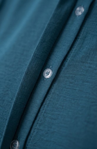 Aerobin Stoff-Tunika Und Hose Zweiteiliges Set 4142-11 Petrol 4142-11