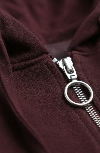 Oysho Stoffen Tweedelige Set Bestaande Uit Een Tuniek Met Capuchon En Een Broek (model 0236-04 Bruin). 0236-04