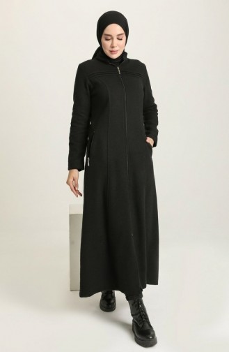 Black Lange Jas 612940-01