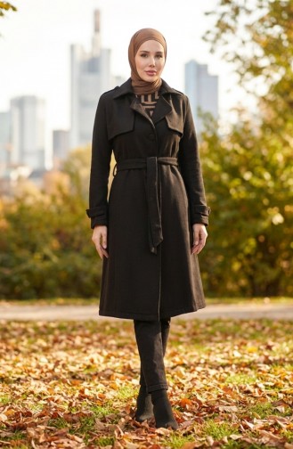 Stempelmantel 71113-01 Schwarz 71113-01