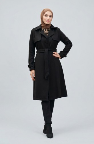 Stempelmantel 71113-01 Schwarz 71113-01