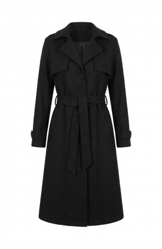 Stempelmantel 71113-01 Schwarz 71113-01