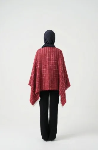 Omuz Şal 1201-01 Bordo