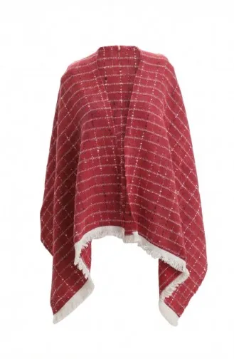 Omuz Şal 1201-01 Bordo