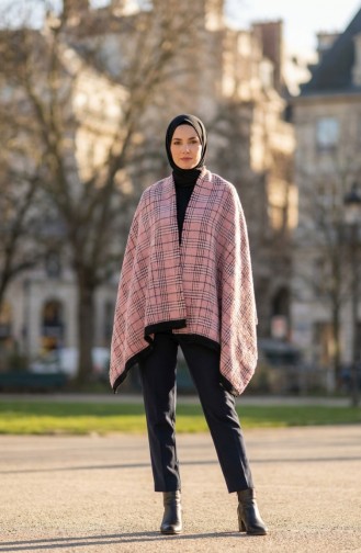 Schoudersjaal 1202-01 Roze 1202-01