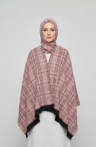 Schoudersjaal 1202-01 Roze 1202-01