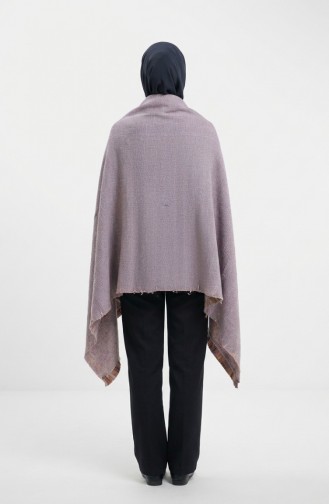 شال كتف 1205-01 لون وردي فاتح 1205-01