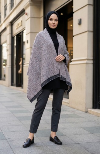 شال كتف 1206-01 رمادي 1206-01