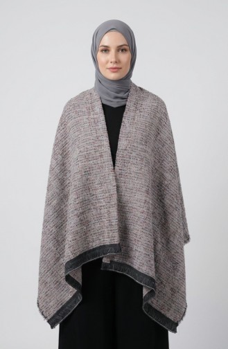 شال كتف 1206-01 رمادي 1206-01
