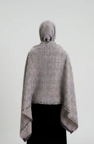 Schulterschal 1206-01 Grau 1206-01