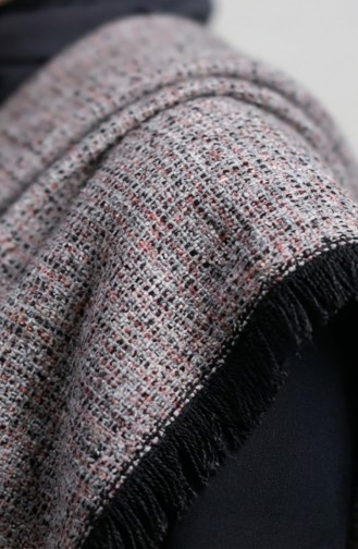 شال كتف 1206-01 رمادي 1206-01