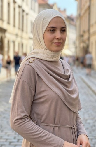 Tuniek En Broek Met Sterrenmotief Tweedelig Model 2209-04 Nerts 2209-04