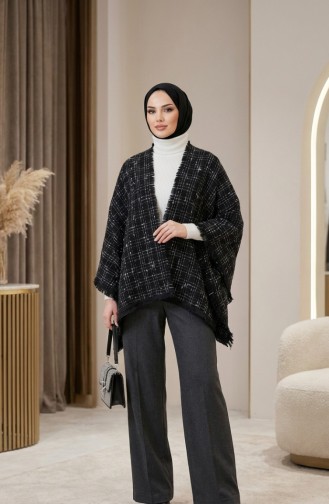 Schulterschal 1209-01 Schwarz 1209-01