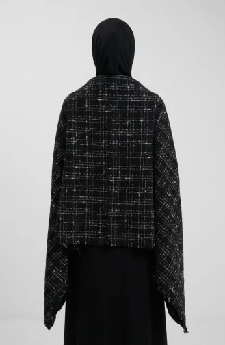 Schulterschal 1209-01 Schwarz 1209-01