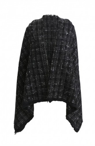 Schulterschal 1209-01 Schwarz 1209-01