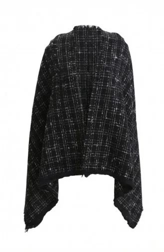 Schulterschal 1209-01 Schwarz 1209-01
