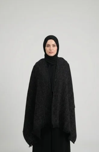 شال كتف أسود 1210-01 1210-01