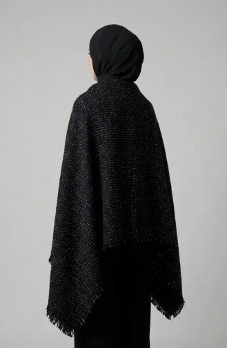 شال كتف أسود 1210-01 1210-01