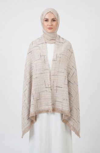 Schulterschal 1211-01 Nerz 1211-01