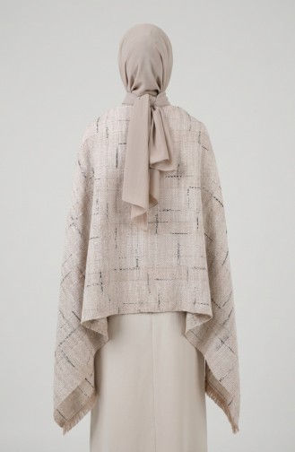 Schulterschal 1211-01 Nerz 1211-01