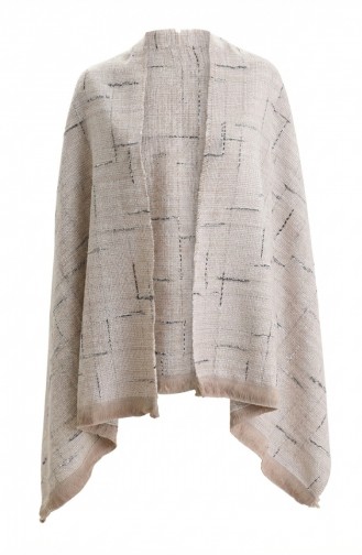 Schulterschal 1211-01 Nerz 1211-01