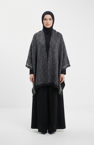 Schulterschal 1213-01 Schwarz 1213-01