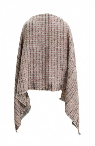 Schoudersjaal 1215-01 Nerts Terracotta 1215-01