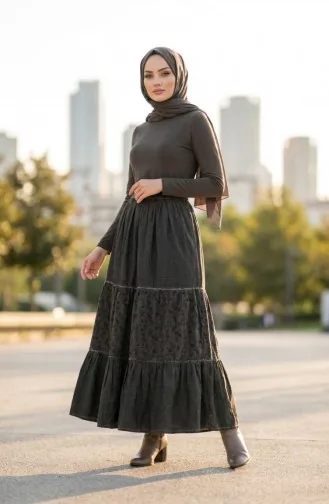 Authentic Gefütterter Rock 2037-01 Khaki 2037-01