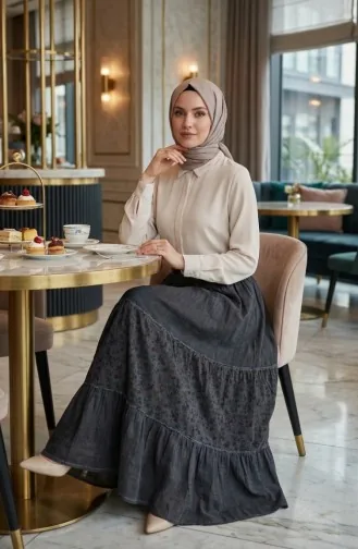 Authentic Rock Gefüttert 2037-02 Grau 2037-02