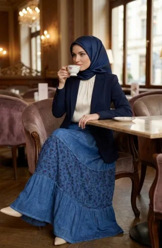 Authentic Rock Gefüttert 2037-03 Indigo 2037-03