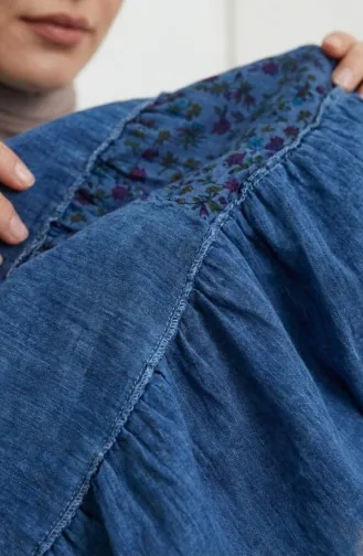 Authentic Rock Gefüttert 2037-03 Indigo 2037-03