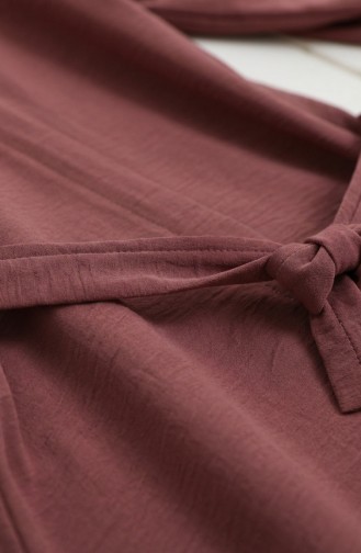 Abaya Met Riem Van Aerobin-stof 4043-01 Roze 4043-01