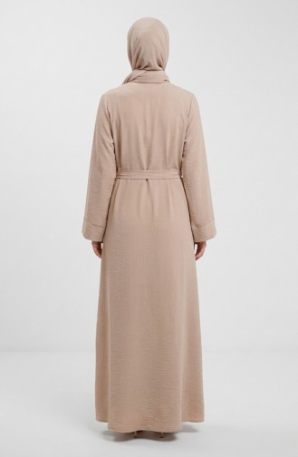 Abaya Met Riem Van Aerobin-stof 4043-03 Beige 4043-03