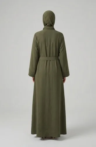 Abaya Met Riem Van Aerobin-stof 4043-04 Lichtgroen 4043-04