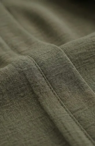 Abaya Met Riem Van Aerobin-stof 4043-04 Lichtgroen 4043-04