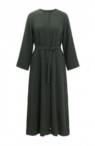 Abaya Met Riem Van Aerobin-stof 4043-05 Khaki 4043-05
