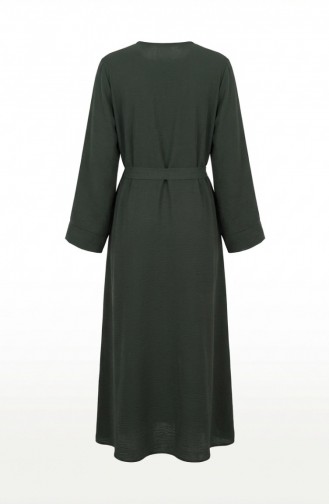 Abaya Met Riem Van Aerobin-stof 4043-05 Khaki 4043-05