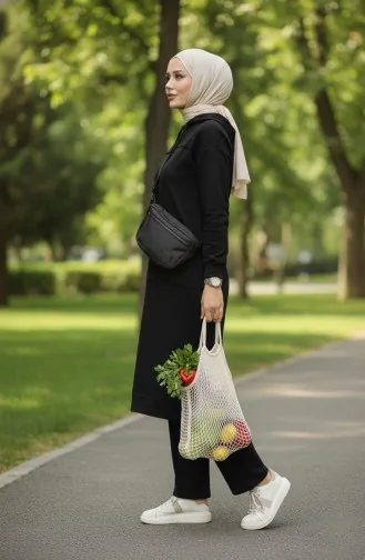 Survêtement Deux Fils 3034-03 Noir 3034-03