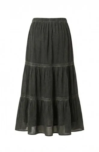 Authentic Gefütterter Rock 2017-02 Khaki 2017-02