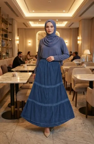 Authentic Rock Gefüttert 2017-03 Indigo 2017-03