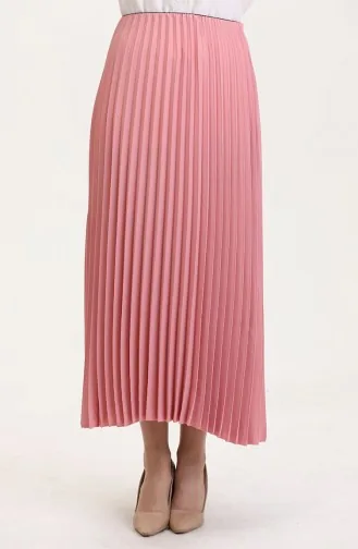 Pleated Skirt 0027-02 Powder 0027-02