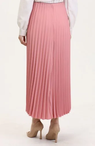 Pleated Skirt 0027-02 Powder 0027-02