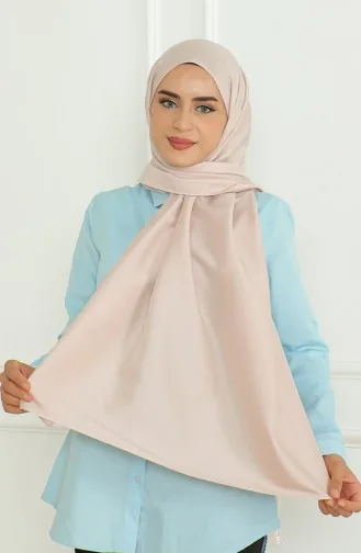 شال سادة 81076-14 بيج فاتح 81076-14