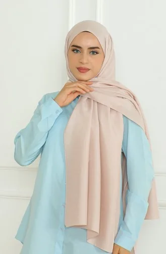 شال سادة 81076-14 بيج فاتح 81076-14